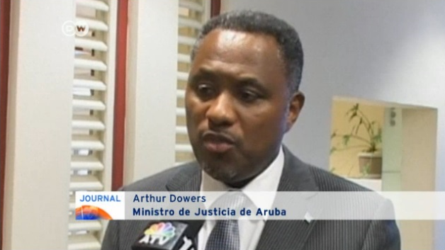 Aruba Ministro de Justicia Arthur Dowers 617px