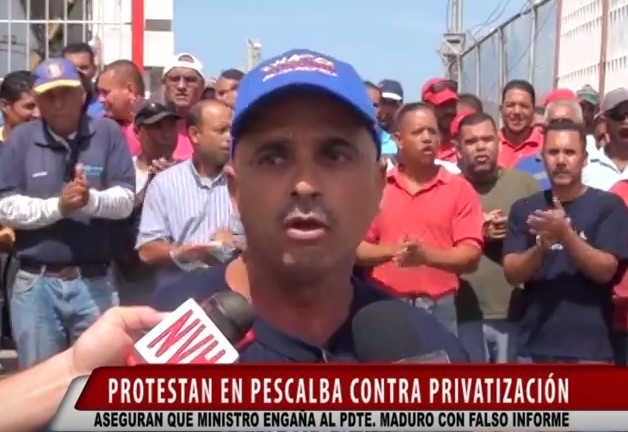 Protestaron en Cumaná tras anuncio de privatización de Pescalba - La Patilla (Comunicado de prensa) (Registro)