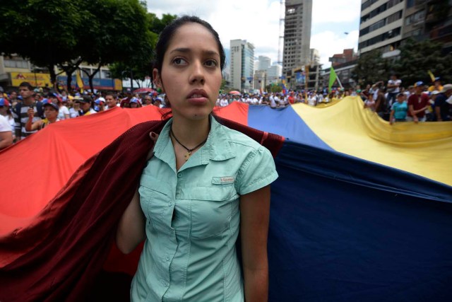 VENEZUELA-POLITICS-CUBA-PROTEST