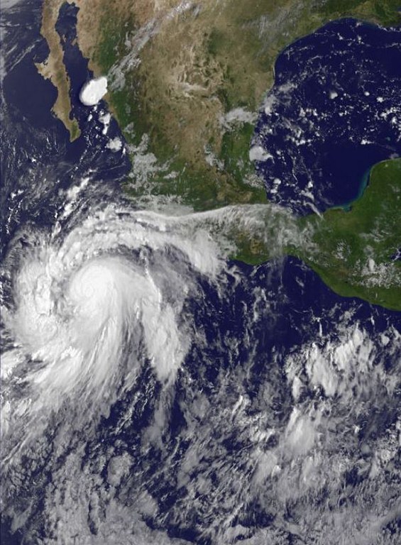 MEXICO-WEATHER-STORM-MARIE