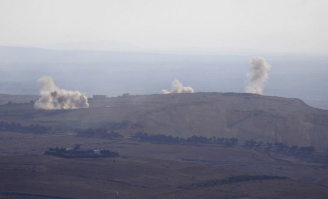 ISRAEL-SYRIA-CONFLICT-GOLAN-AIRCRAFT