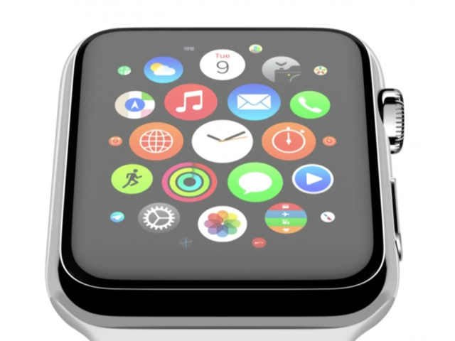 the-homescreen-is-a-series-of-dots-each-dot-is-an-app-the-watch-is-touchscreen-so-you-can-swipe