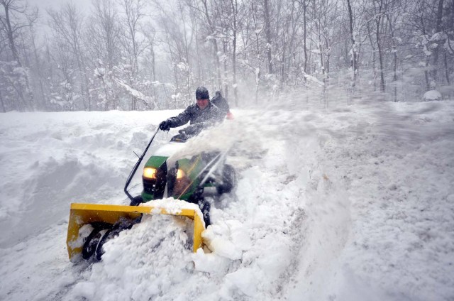 Foto: Tormenta de nieve en Buffalo / AFP