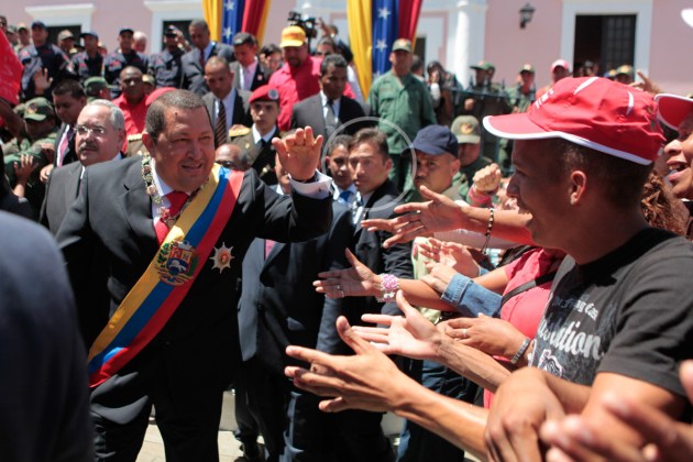 LEamsy Salazar Ciudad Bolivar durante la Conmemoración del Congreso de Angostura: 15 Febrero 2012