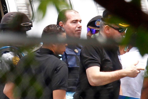 Venezuelan drug kingpin suspect Walid Makled arrives at Venezuela airport after being extradited from Colombia in Caracas