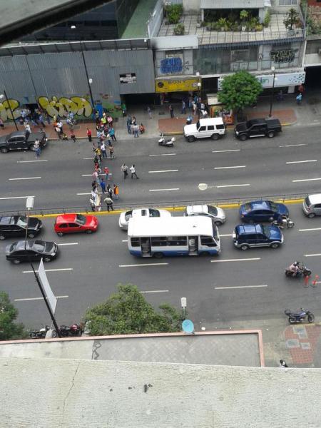 manifestantes chacao