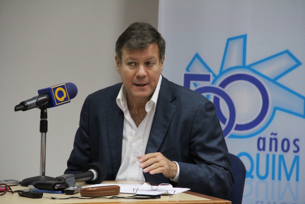 Juan Pablo Olalquiaga, presidente de Conindustria