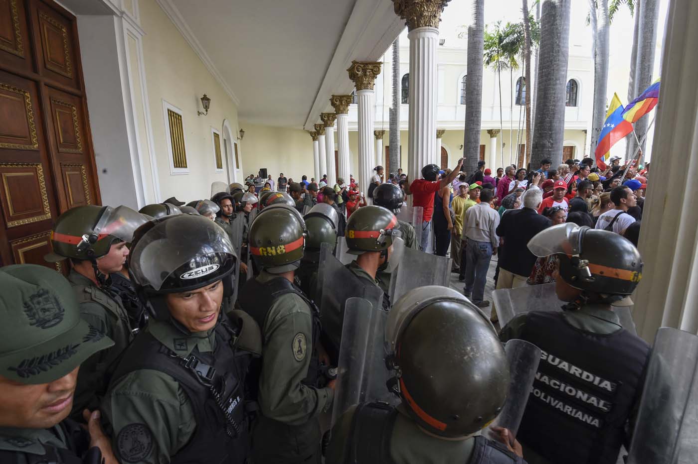 asalto a la asamblea nacional