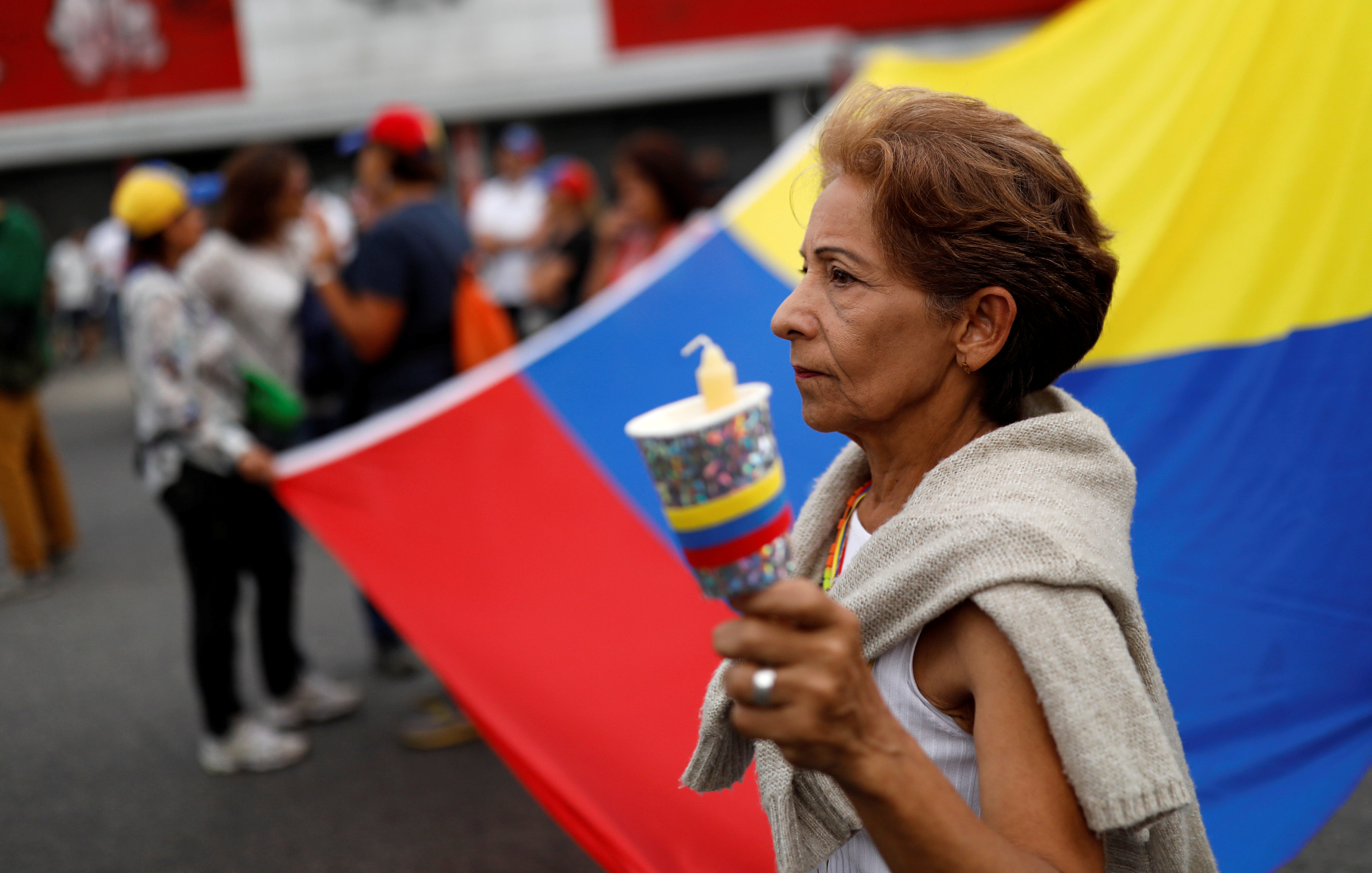 Opositores se concentran en Caracas en honor a los caídos durante protestas Foto: REUTERS/Carlos Garcia Rawlins