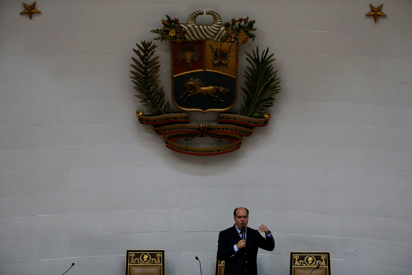 Imagen de la sesión ordinaria de la Asamblea Nacional realizada el martes 13 de junio de  2017. Foto: Reuters/Ivan Alvarado