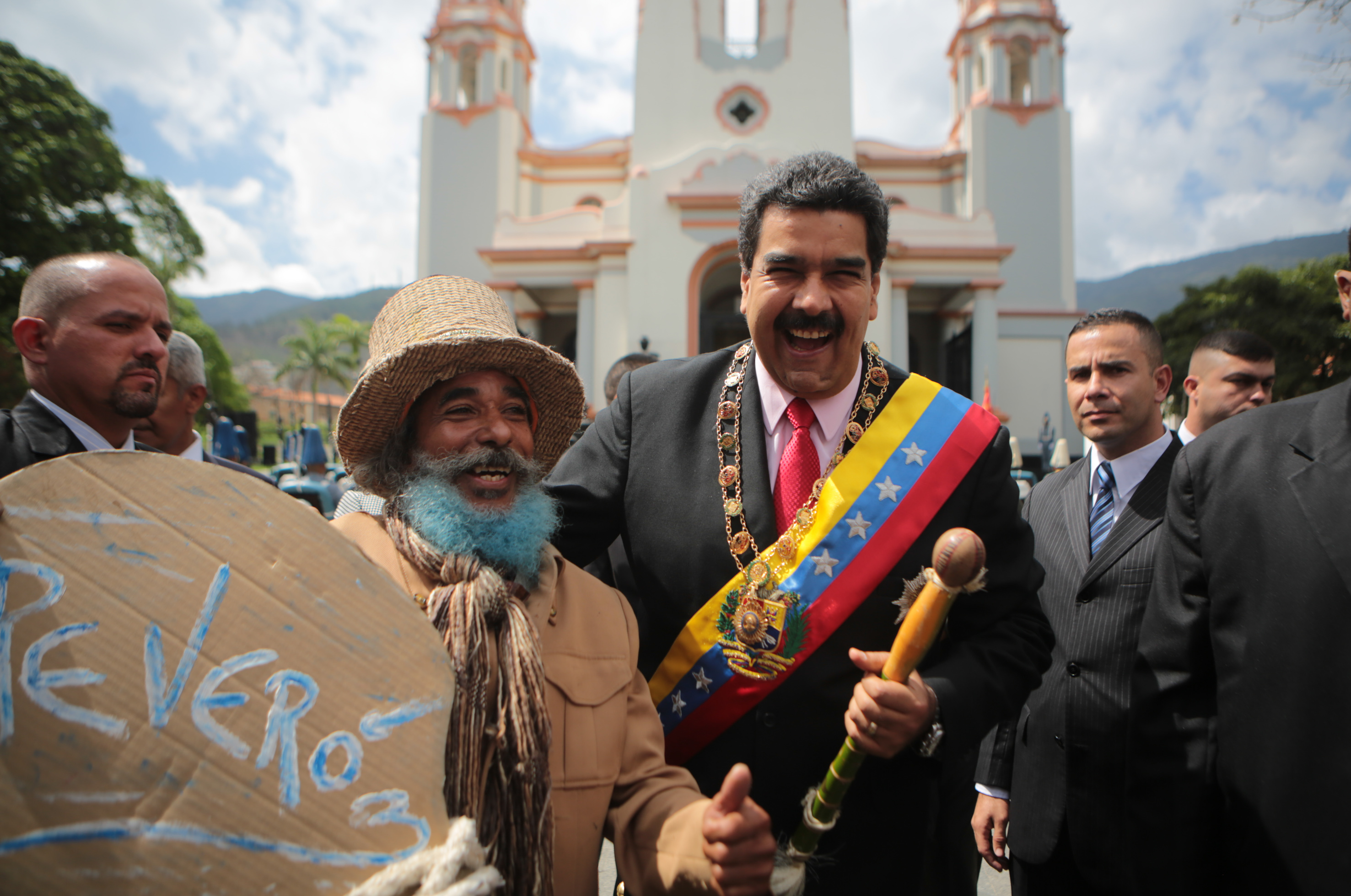 Maduro en el Panteón Nacional / Foto: AVN