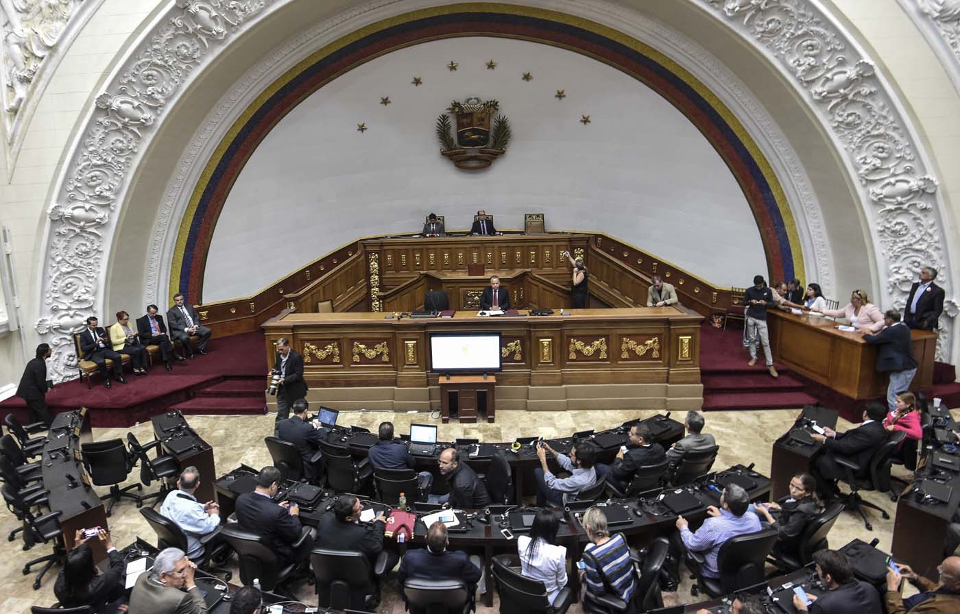 Sesión de la Asamblea Nacional (Foto archivo / AFP PHOTO / Juan BARRETO)