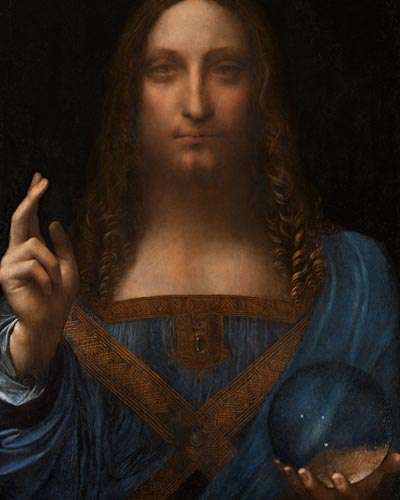 "Salvator Mundi" de Leonardo Da vinci