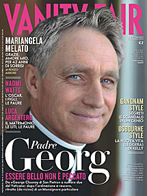 El “Clooney del Vaticano” en la portada de Vanity Fair (Fotos)