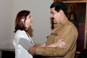 Holguín y Maduro se reunieron en Caracas (Fotos y Video)