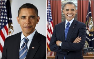 Este es el retrato oficial de Obama