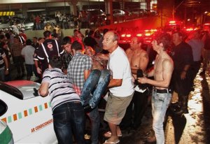 Club nocturno de Brasil, una virtual trampa mortal (Fotos)