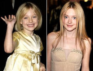 El antes y después de Dakota Fanning