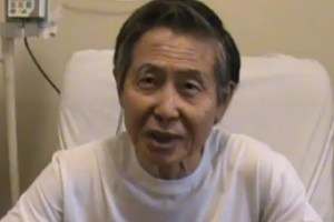 Expresidente Fujimori dice ser un “preso político” en Perú