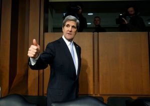 John Kerry jura su cargo como nuevo secretario de Estado de EEUU