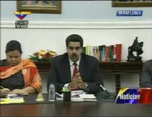 Maduro preside Consejo de Ministros