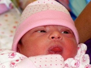 Una petareña fue la primera bebé mirandina del 2013 (Fotos)