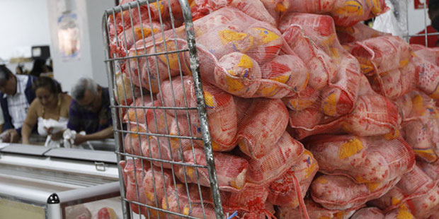 Decomisadas más de diez toneladas de pollo descompuesto en Maturín
