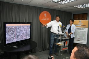 Emilio Graterón presentó el Infomapa Chacao Plus