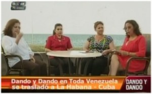 VTV transmitió el programa Dando y Dando desde La Habana (Foto)