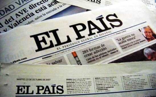 Relato de un error de El País