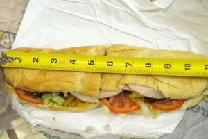 ¡Escándalo! por este sandwich (Foto)