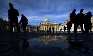 Así están los alrededores del Vaticano (Fotos)