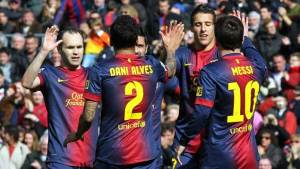 Barcelona pisoteó con goleada al Getafe