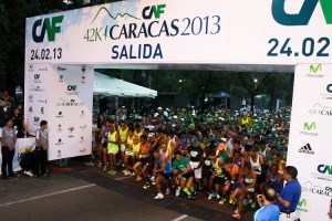 El Maratón CAF hizo de Caracas la nueva capital latinoamericana del running (Fotos)
