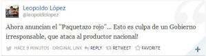 Esto es lo que piensa Leopoldo López sobre la devaluación