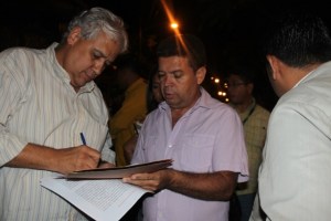 Vecinos de La Rosa en Guatire expusieron sus problemas a los candidatos de oposición