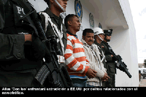 Perú captura a narcojefe colombiano