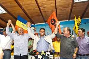 Integrantes de la MUD ratifican apoyo a Leopoldo López (Video)