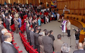 En el TSJ se celebró una misa por la salud de Chávez