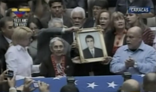 Fiscalía venezolana entrega cuerpo de activista desaparecido en 1973