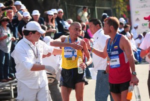 El colombiano José Cardona ganó la tercera edición del maratón CAF 42K 2013