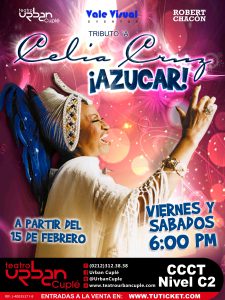 Disfruta el “Azúcar” de Celia Cruz en el Urban Cuplé