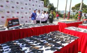 63% de las armas inutilizadas por el MIJ fueron entregadas por la Policía de Miranda