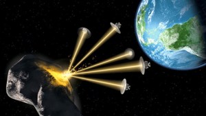 Proponen destruir los asteroides con rayos láser