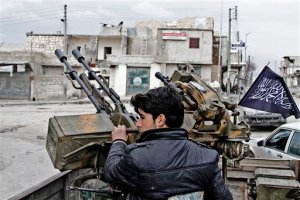 Rebeldes y soldados disputan el control de una carretera en Damasco