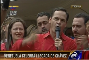 Vielma Mora: Chávez llegó caminando por su propios medios (Video)