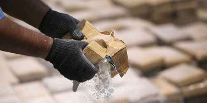 Decomisan 1,4 toneladas de cocaína en Panamá