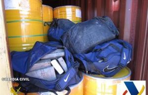Incautan en España 250 kilos de cocaína procedente de Suramérica