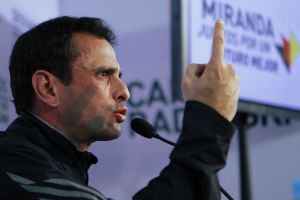 Capriles: Yo me medí con el Presidente Chávez, no con esta pandilla de mediocres