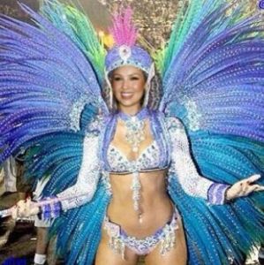 Esto es lo que usará Thalía para el Carnaval de Río de Janeiro (foto)